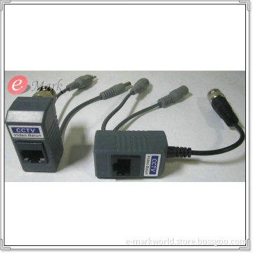 Audio Video Transmission Active Video Balun Male BNC Connector (213A)
